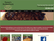 Tablet Screenshot of jimmycaseys.com